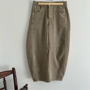 We The Free Good Luck Mid-Rise Barrel Jean